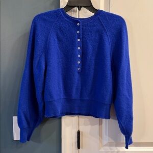 Free People Porta Cashmere Henley